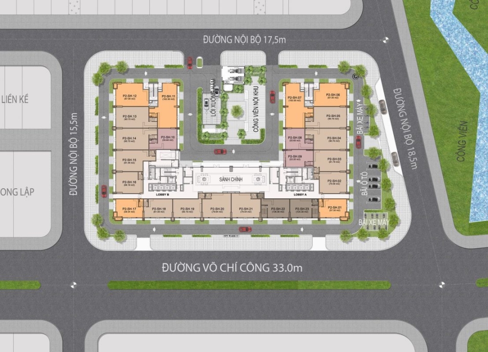 Căn hộ bán tại Đà Nẵng chung cư FPT Plaza2