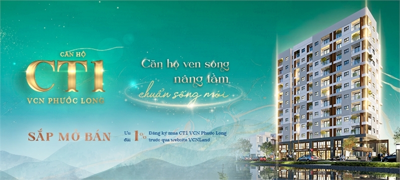 Căn hộ cao cấp ven sông Riverside Luxury CT1 - VCN Phước Long  Nha Trang Khánh Hoà