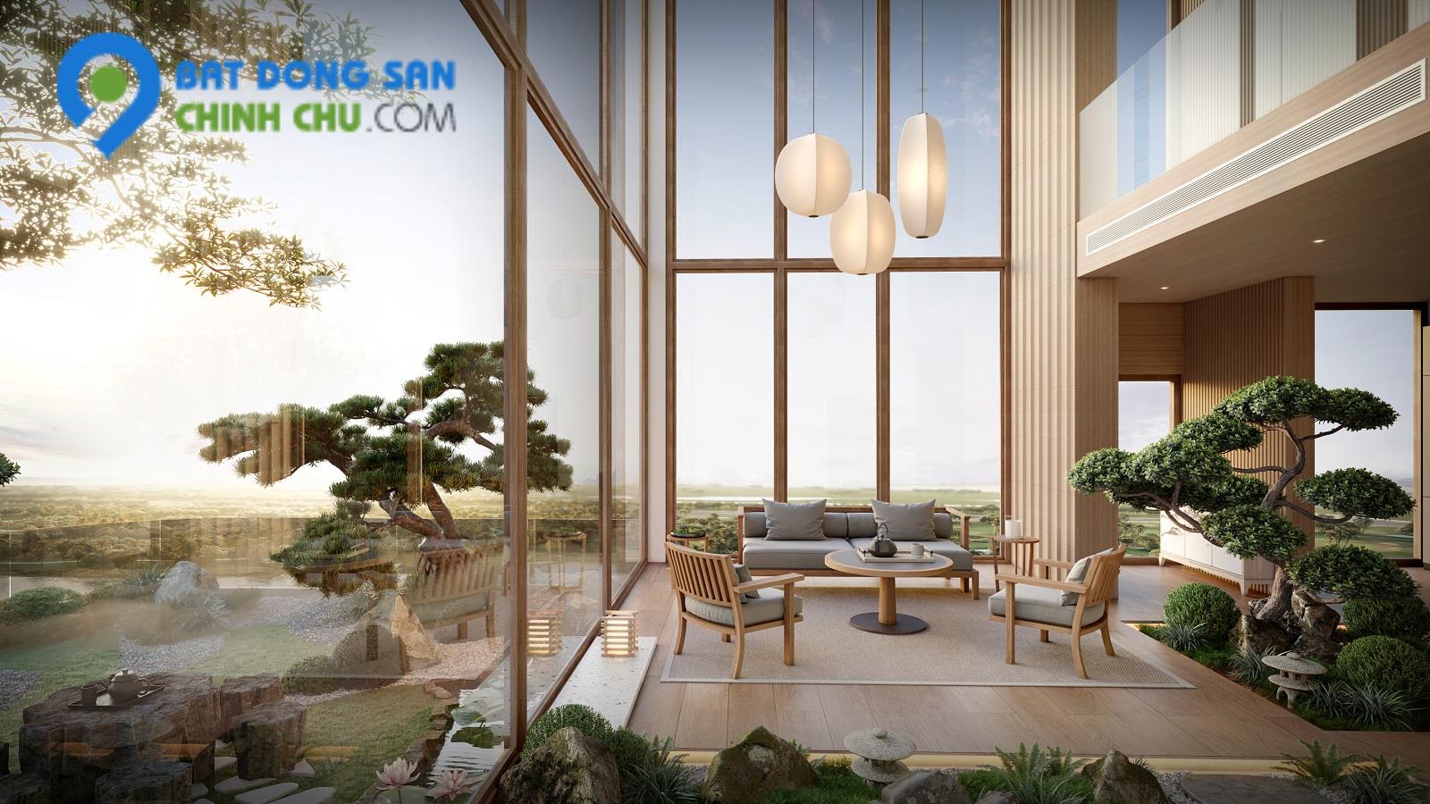 Căn hộ chung cư Penthouse trần cao 9m, view đẹp nhất khu đô thị Ecopark dự án Haven Park