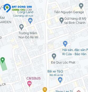 Cần tiền bán đất mặt tiền đường Phạm Hùng, Xã Bình Hưng, Huyện Bình Chánh