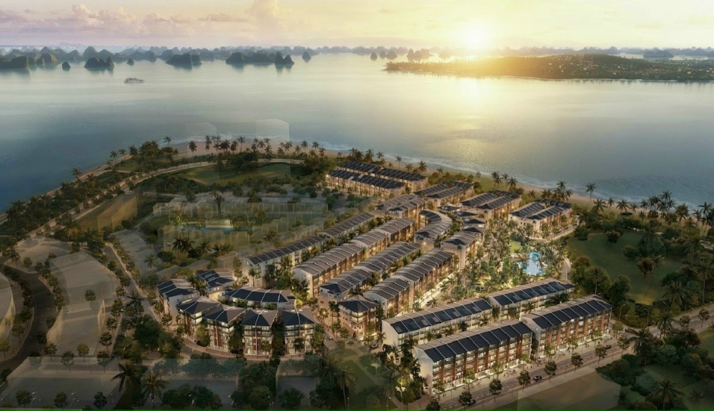 Cắt lỗ lô liền kề view công viên hướng DN, tại Ha Long. Giá 2,4 tỉ