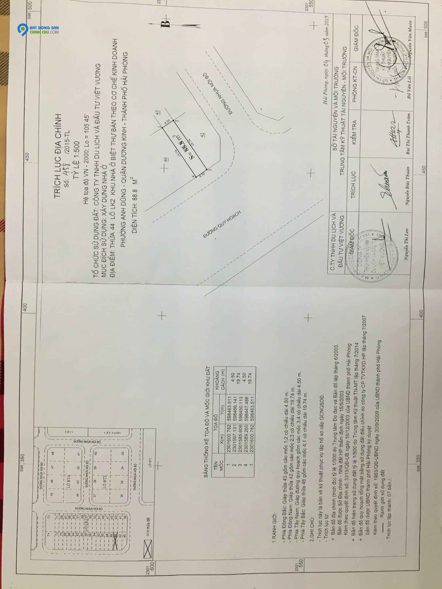 Chỉ 1,6 tỉ có 89m2 đất tại Anh Dũng 8, Dương Kinh, Hải Phòng giá đầu tư