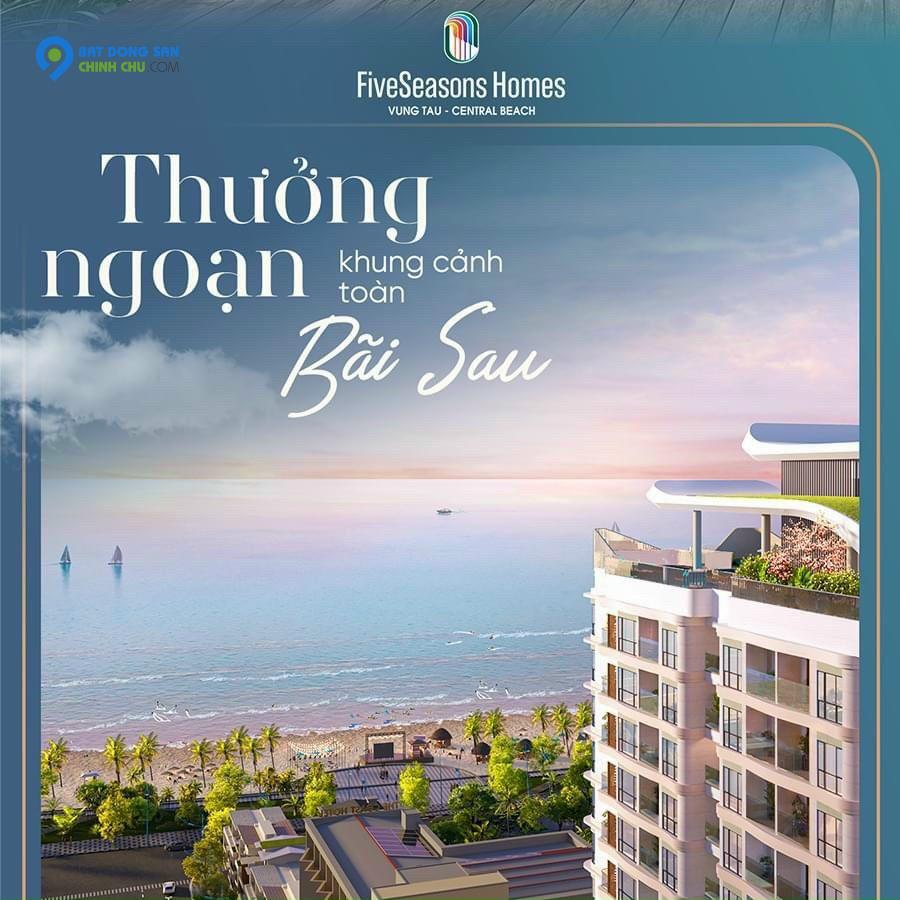 Chiết khấu cực cao căn hộ Fiveseasons Homes Vũng Tàu Liên hệ : 0901325595