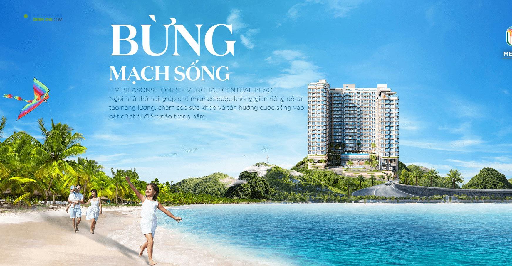 Chiết khấu cực cao căn hộ Fiveseasons Homes Vũng Tàu Liên hệ : 0901325595