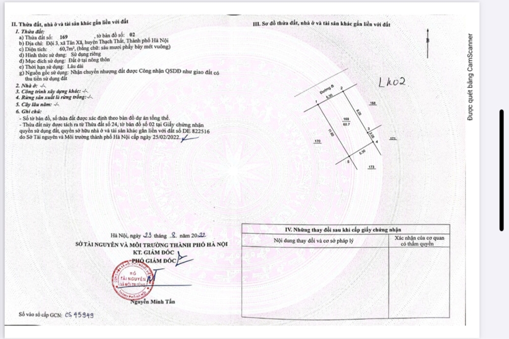 Chính Chủ Cần Bán Lô Đất Vị Trí Đẹp Tại Hà Nội