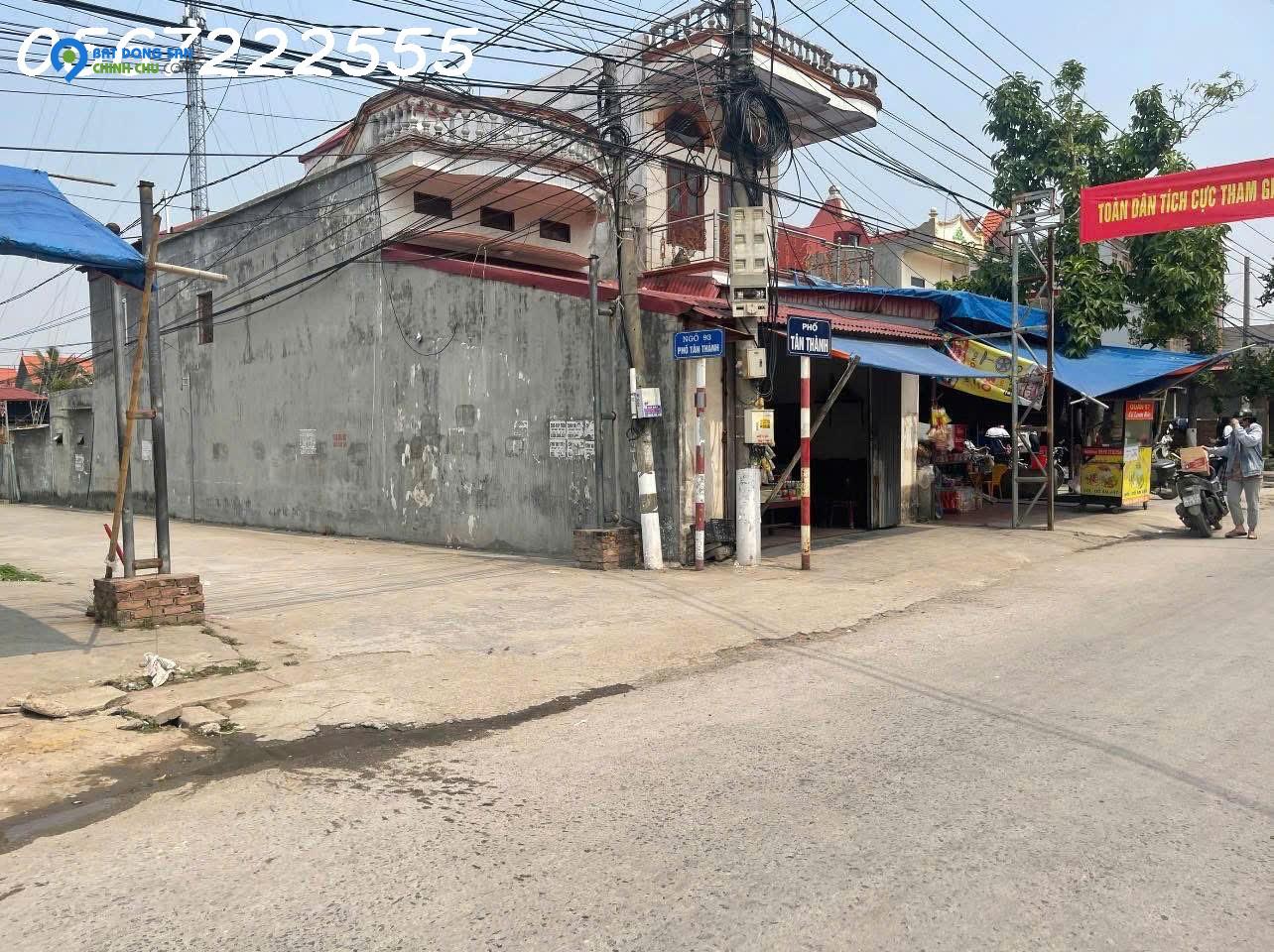 Chính chủ bán đất ngõ 93 phố Tân Thành, phường Tân Thành, quận Dương Kinh – Hải Phòng.