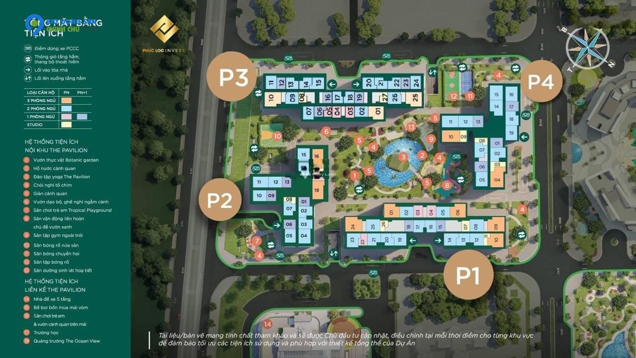 Chính chủ bán gấp căn góc 2 Ngủ toà Pavilion - Vinhomes Ocean Park - giá 3.1 tỷ