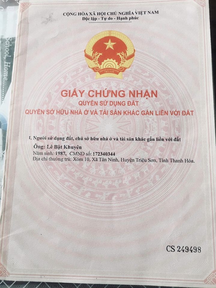 Chính chủ cần bán nhà 1 trệt 1 lầu sổ Hồng riêng Gần chợ Bình Chánh - Tp.HCM