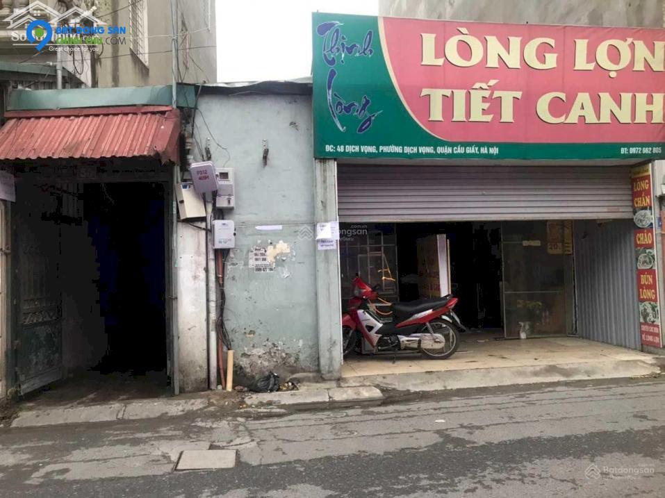 Chính chủ cần cho thuê nhà mặt tiền phố Dịch Vọng Phường Dịch Vọng, Cầu Giấy, Hà Nội