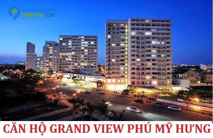 Cho thuê căn hộ Grand View block B Phú Mỹ Hưng q7 nhà trống vào ở ngay