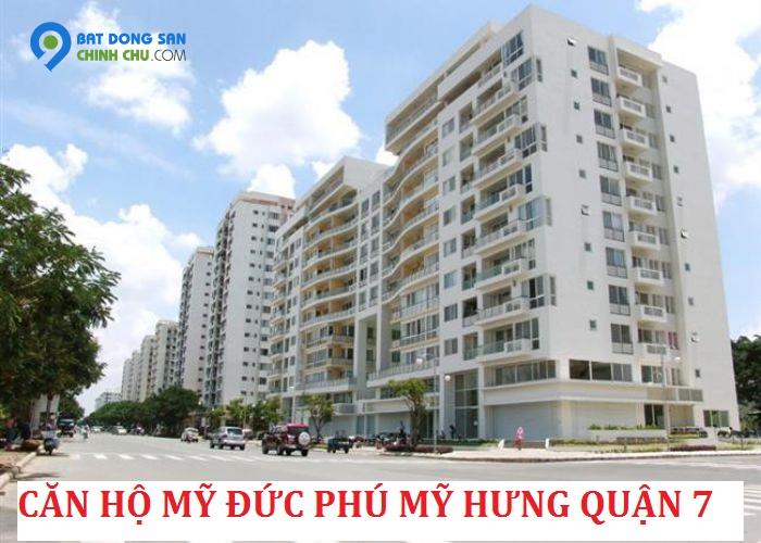 Cho thuê căn hộ Mỹ Đức khu Cảnh đồi Phú Mỹ Hưng tầng 10 nhìn Crescent Mall