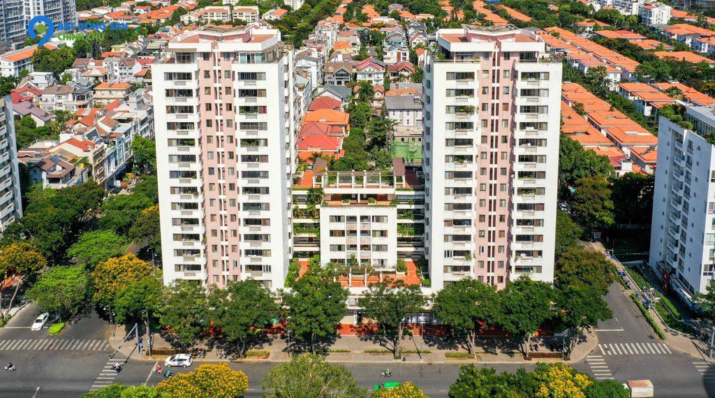 Cho thuê căn hộ Park View block B Phú Mỹ Hưng quận 7 giá 17 triệu/ tháng