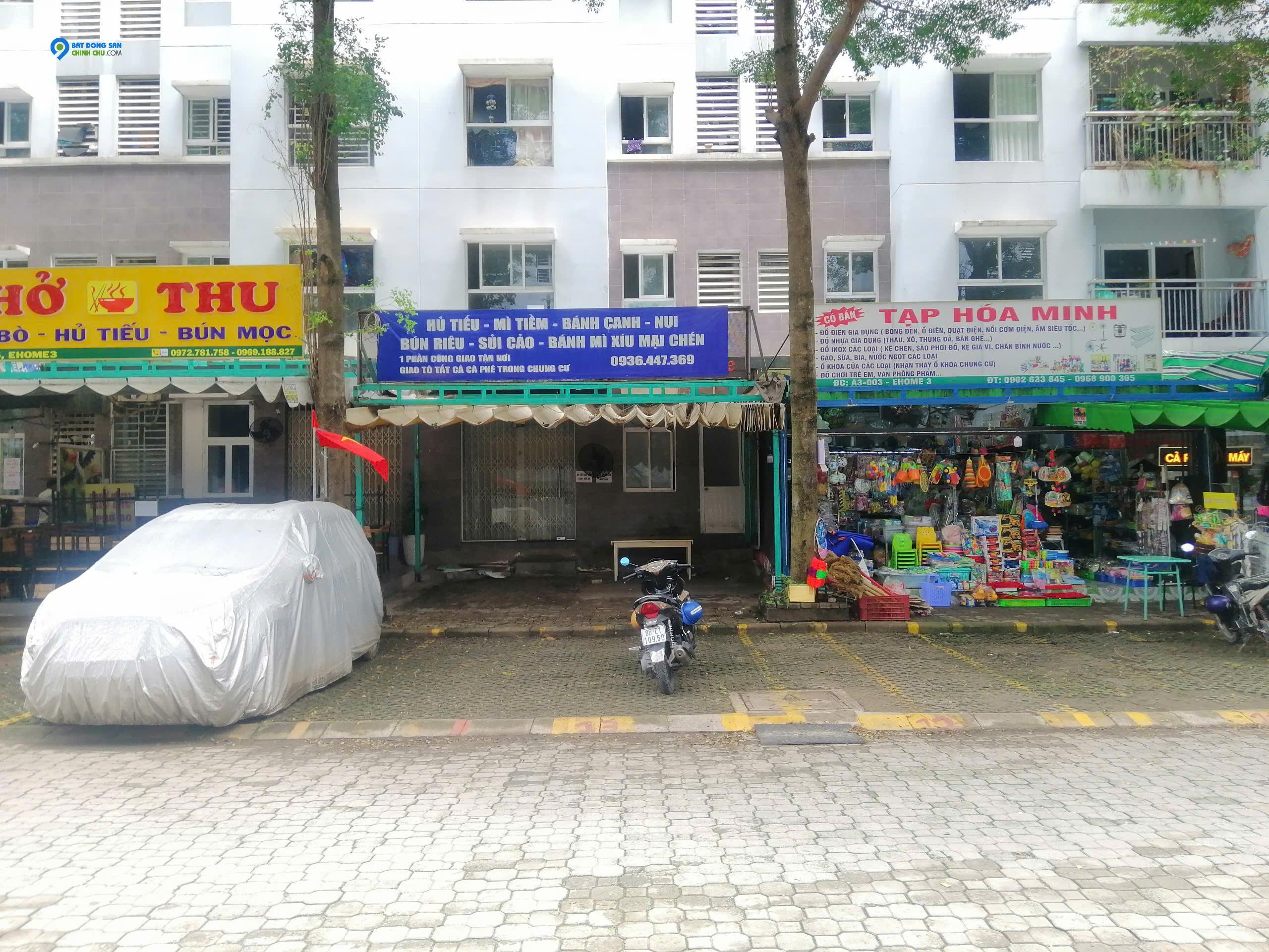 Cho thuê shophouse Ehome3 Tây TP sài thành - Hồ Học Lãm, Bình Tân