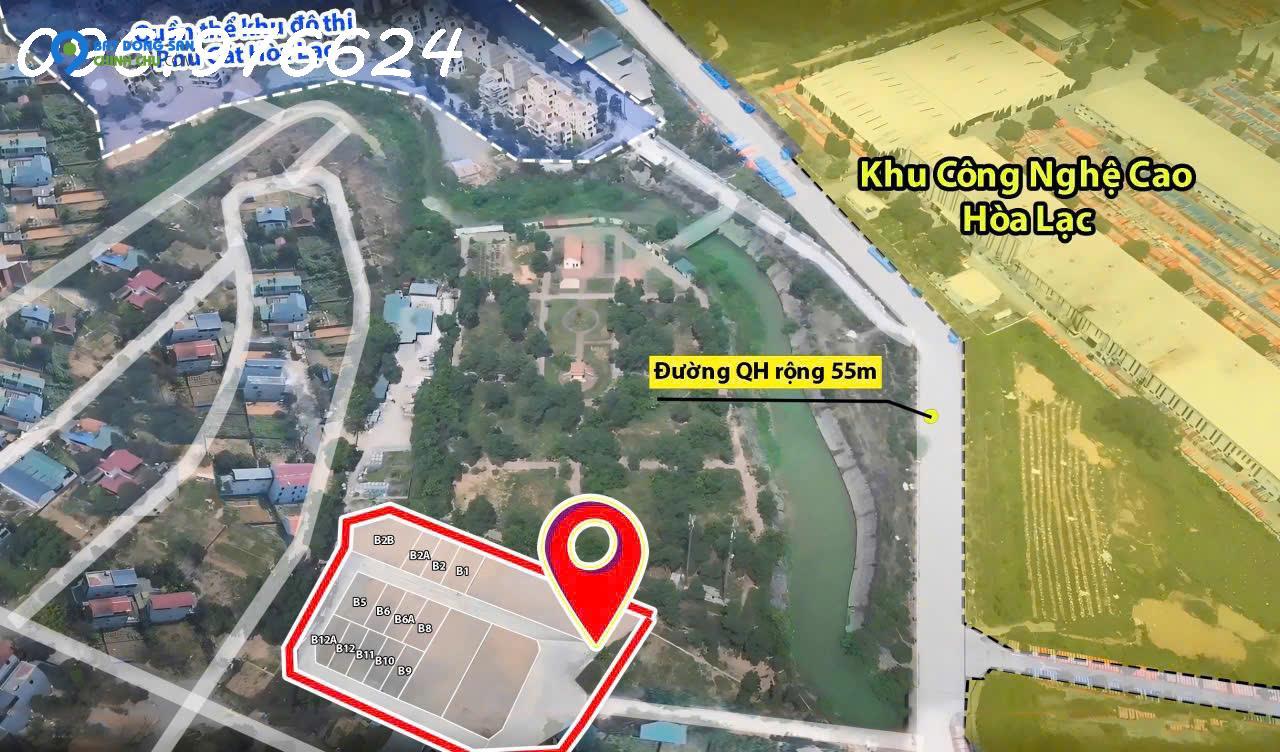 ĐẤT NỀN VAI RÉO, PHÚ CÁT, HOÀ LẠC CHÍNH CHỦ GIÁ RẺ 100M2 , FULL THỔ CƯ, GIÁ RẺ NHẤT THÁNG 6/2025