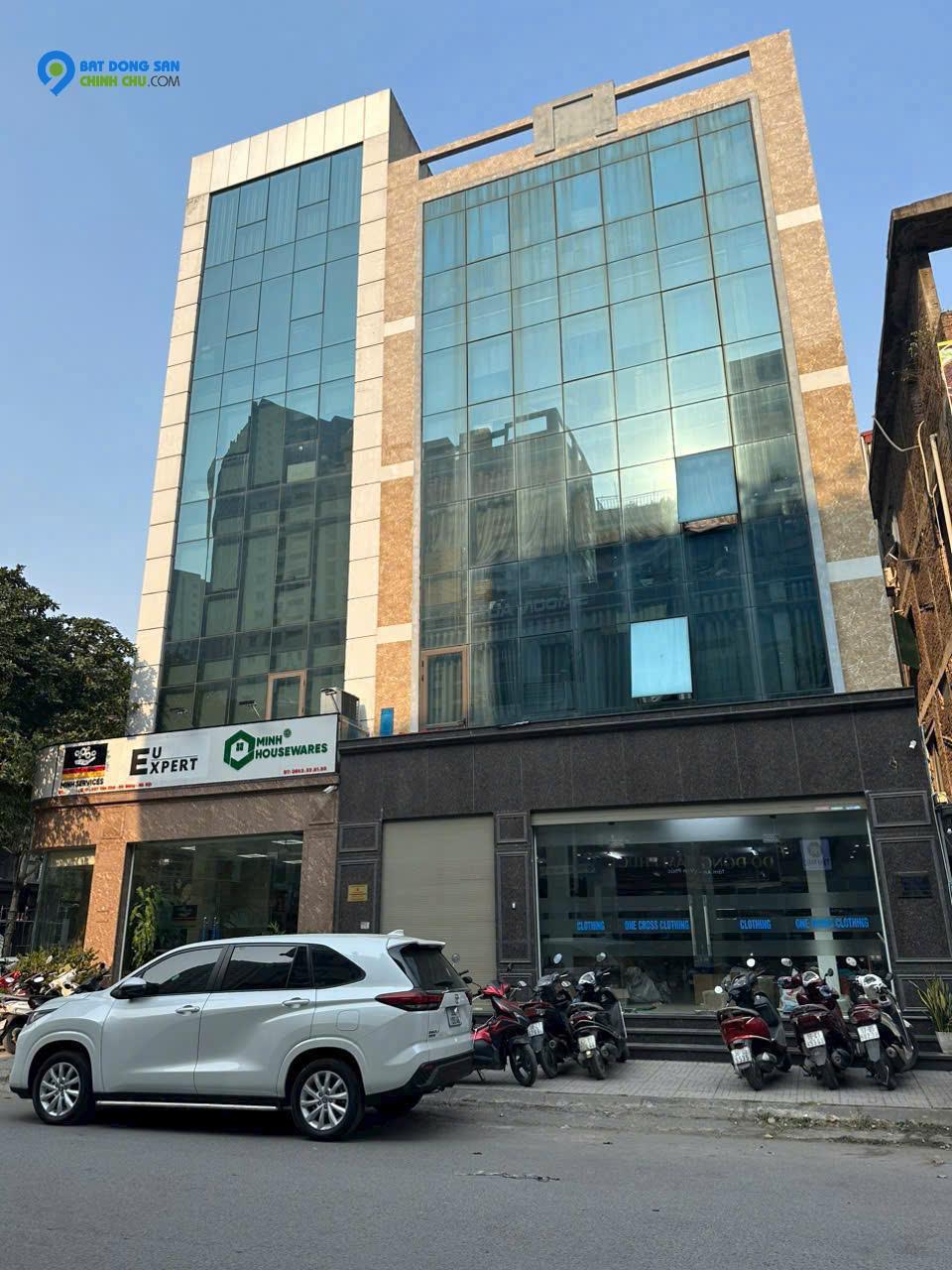 DOANH THU GẦN 2 TỶ/NĂM TÒA VĂN PHÒNG TẠI PHỐ HOÀNG VĂN THÁI, DT 175M, 9TẦNG, GIÁ 63 TỶ.