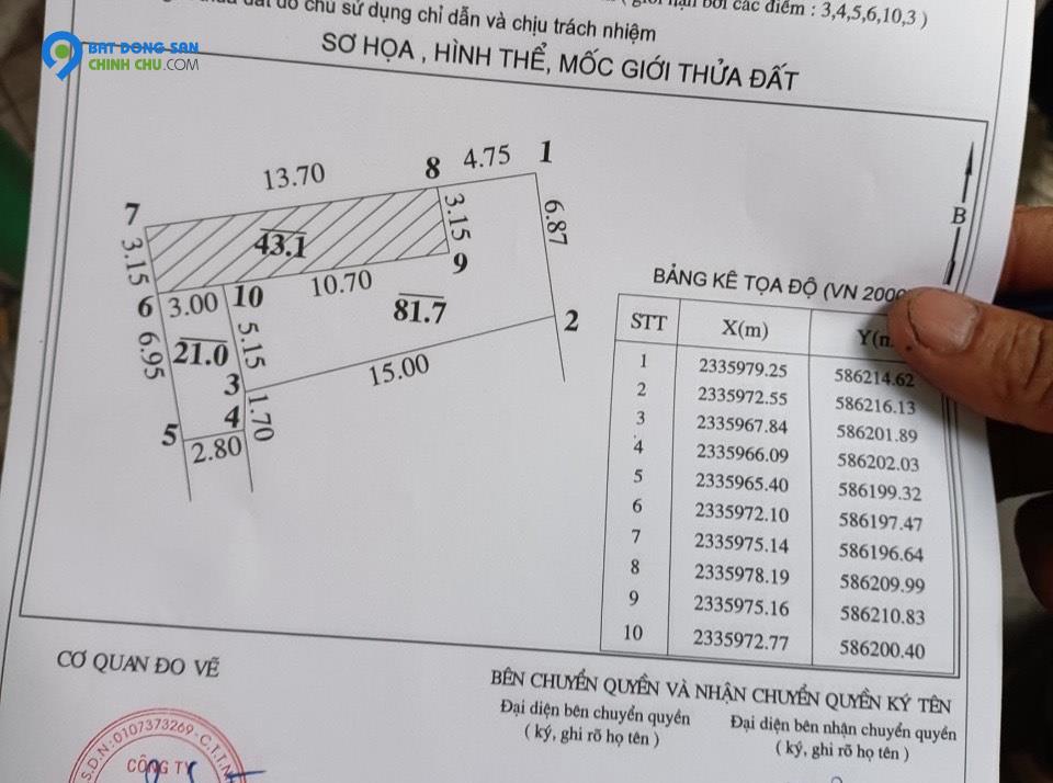 Đất Ngọc Chi , Vĩnh Ngọc , Oto Ngủ Trong Nhà, 43m . Nhỉnh 2 tỷ.