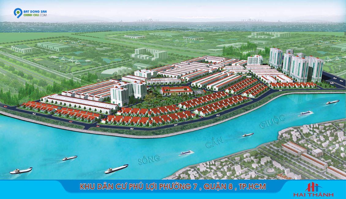 Đất nền sổ đỏ của CĐT HAI THÀNH chỉ 48 nền liền kề Phú Mỹ Hưng  và AEON Mall