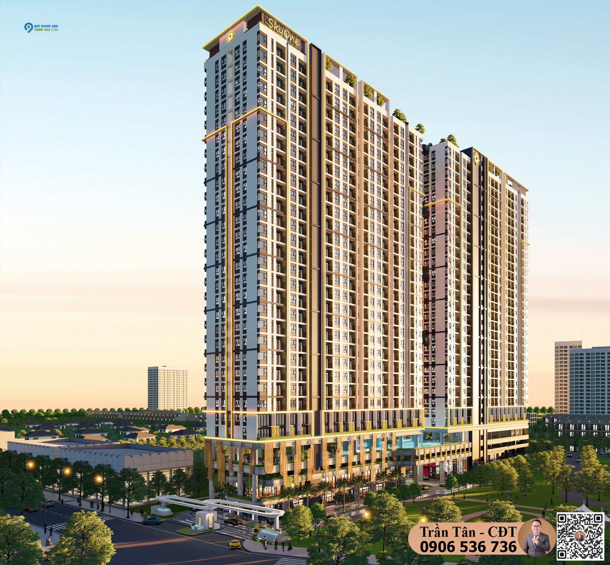 Căn hộ Phú Đông SkyOne – Giá từ 1,9 tỷ/căn – Mặt tiền đường DT743C – ân hạn gốc lãi 24 tháng