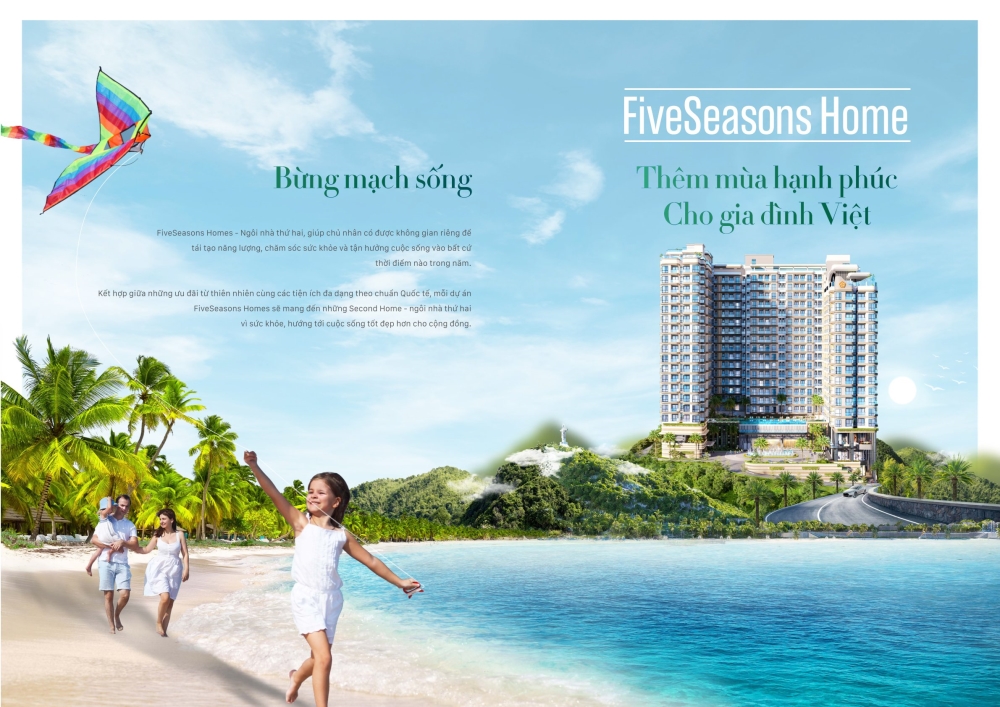 Fiveseasons Homes Central Beach   chiết Khấu 10% Liên hệ : 0901325595