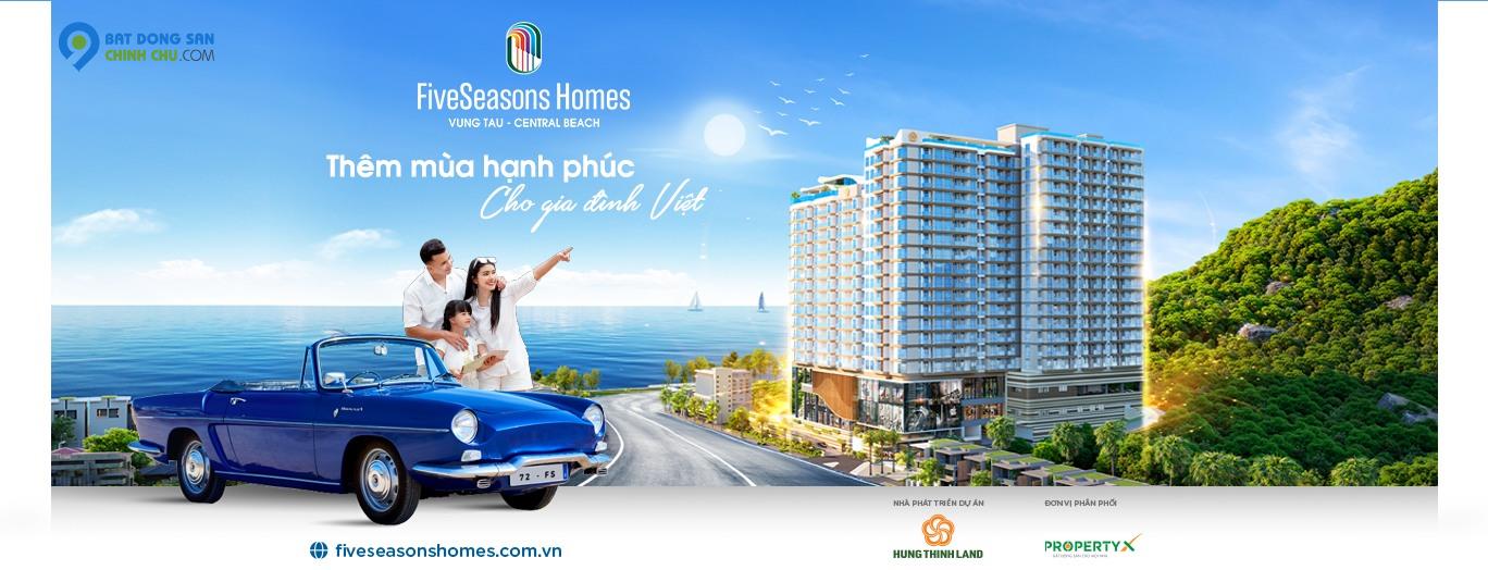 Fiveseasons Homes Vũng Tàu chiết khấu tháng 11 Liên hệ : 0901325595