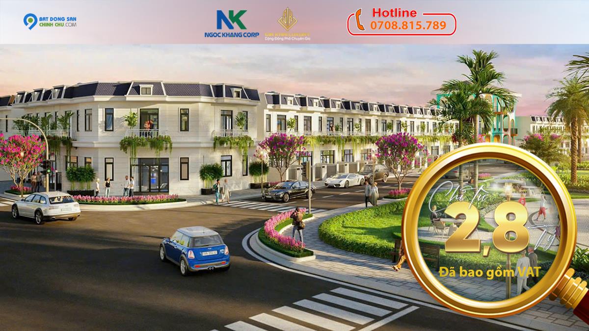 Gia Khải Luxury - Nhà phố đẳng cấp, cuộc sống thăng hoa tại Bến Cát