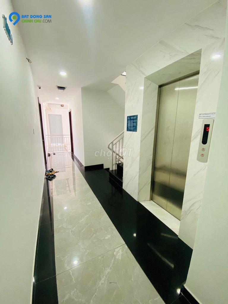 (HOT) Tòa nhà 7 tầng ngang khủng 6x24,5m có hầm thang máy 37 phòng VIP trung tâm Tân Phú – 1,2 tỉ/năm Đường 10m