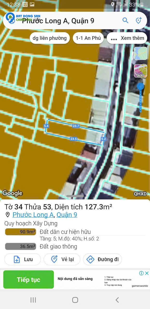 Ha giá Bán 2 căn nhà Mặt Tiền đường NAm Hoà, Phước Long A, Quận 9. Gần XLHN. cầu rạch chiếc. gametro 200m.