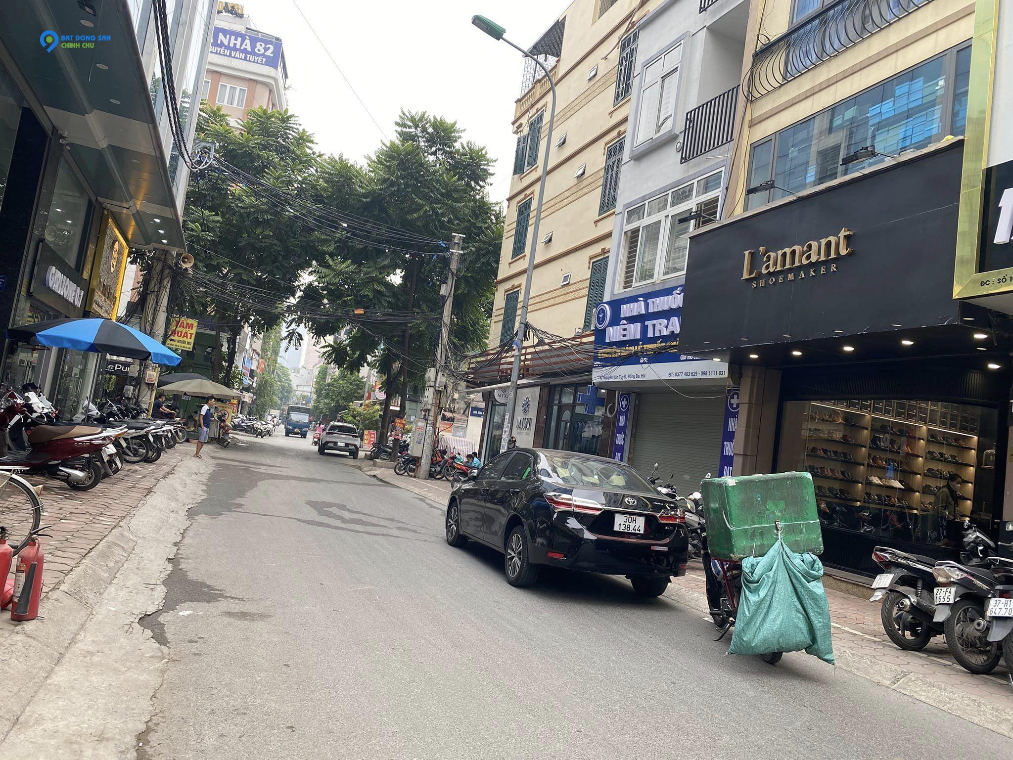 Hàng hót - phố Nguyễn Văn Tuyết lõi Đống Đa - một mặt phố - một mặt ngõ - kinh doanh bất chấp