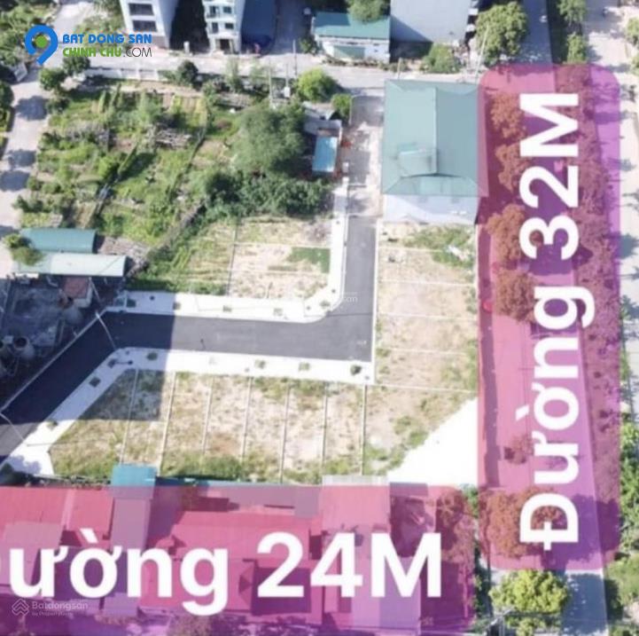 KĐT Hinode - Park: Đất 75m2 phân lô, vỉa hè + đường 2 ôtô tránh - sát QL32