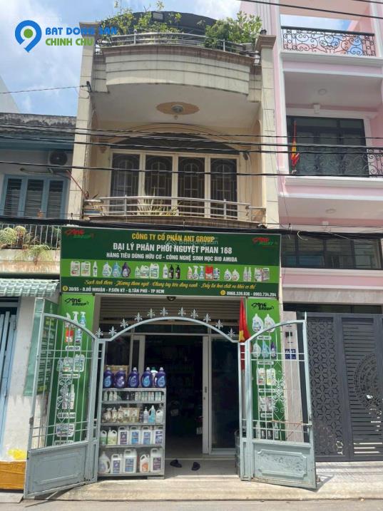 Mặt tiền KD sầm uất 30 Đỗ Nhuận, 4 x 16m, vuông vức, nhà đúc thật 3 tấm kiên cố. LH: 0902849934