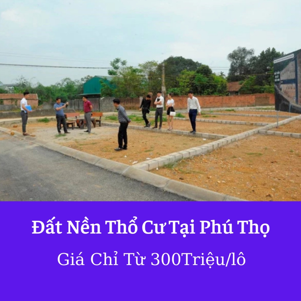 NGỌC THƯƠNG - CHUYÊN ĐẤT NỀN GIÁ RẺ THANH HOÁ PHÚ THỌ CHỈ TỪ 161 TRIỆU/LÔ