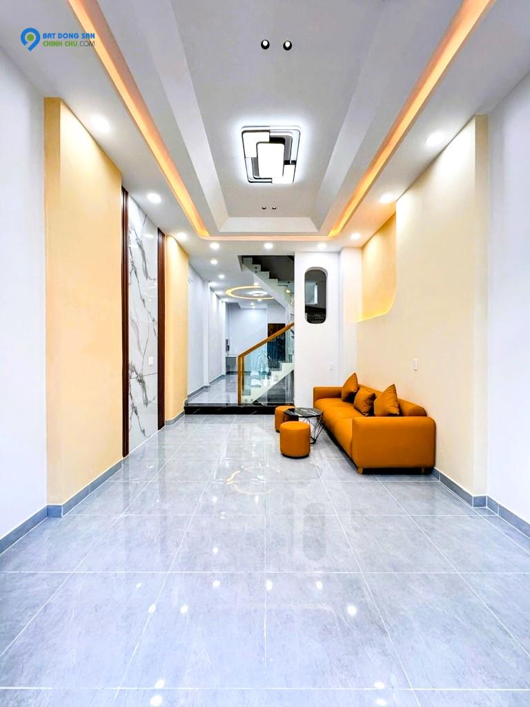 NHÀ 4 TẦNG HẺM XE HƠI - LÔ TƯ BÌNH TÂN - 5PN 5WC - CÓ SÂN THƯỢNG - GẦN GÒ XOÀI AEON TÂN PHÚ - 0969102810