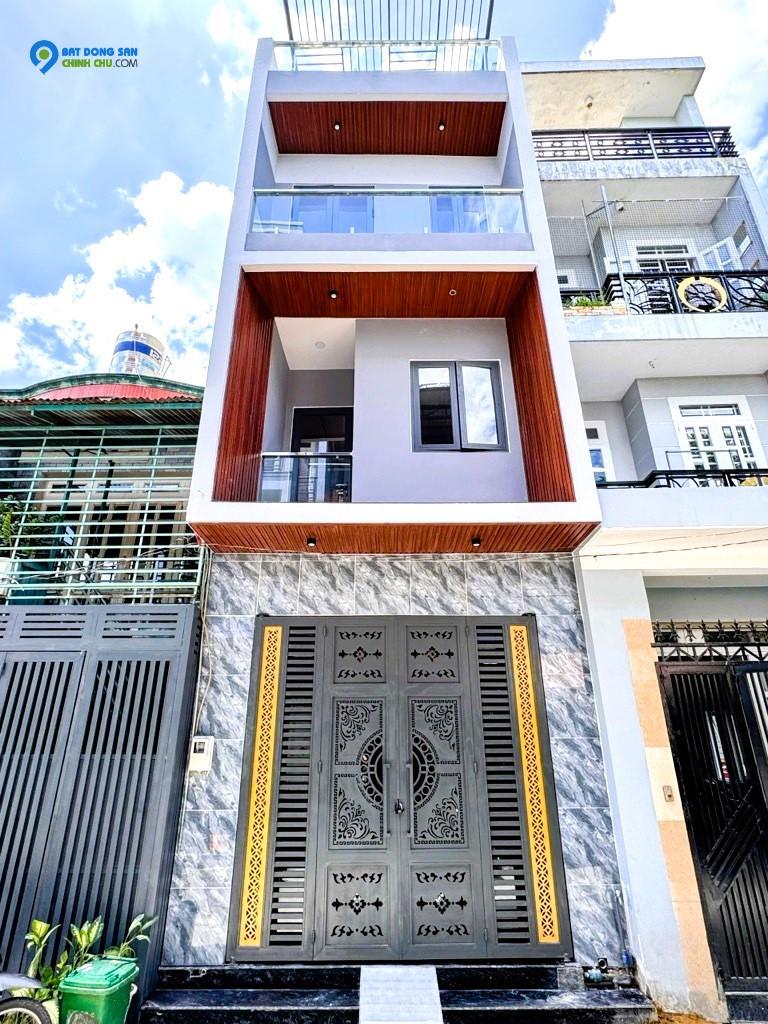 NHÀ 4 TẦNG HẺM XE HƠI - LÔ TƯ BÌNH TÂN - 5PN 5WC - CÓ SÂN THƯỢNG - GẦN GÒ XOÀI AEON TÂN PHÚ - 0969102810