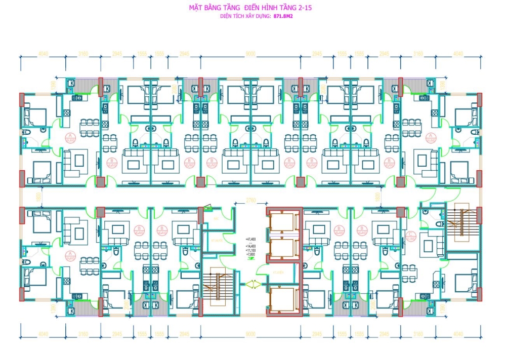 NHÀ Ở XÃ HỘI THANH TRÌ. CHỈ 16 triệu/m