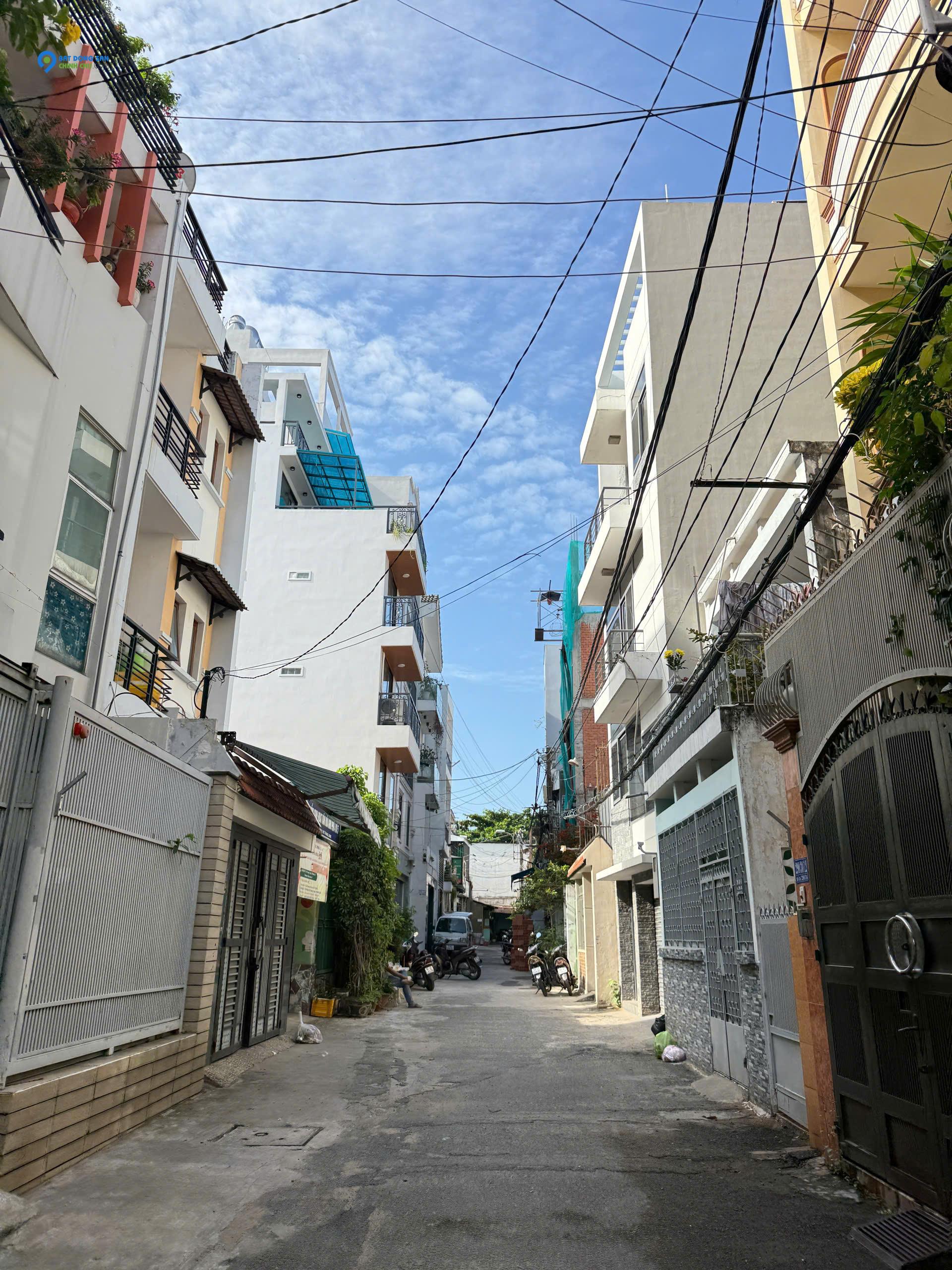 NƠ TRANG LONG - PHƯỜNG 12 - BÌNH THẠNH - 59M2 - 4 TẦNG - 7PN - 5TỶ6