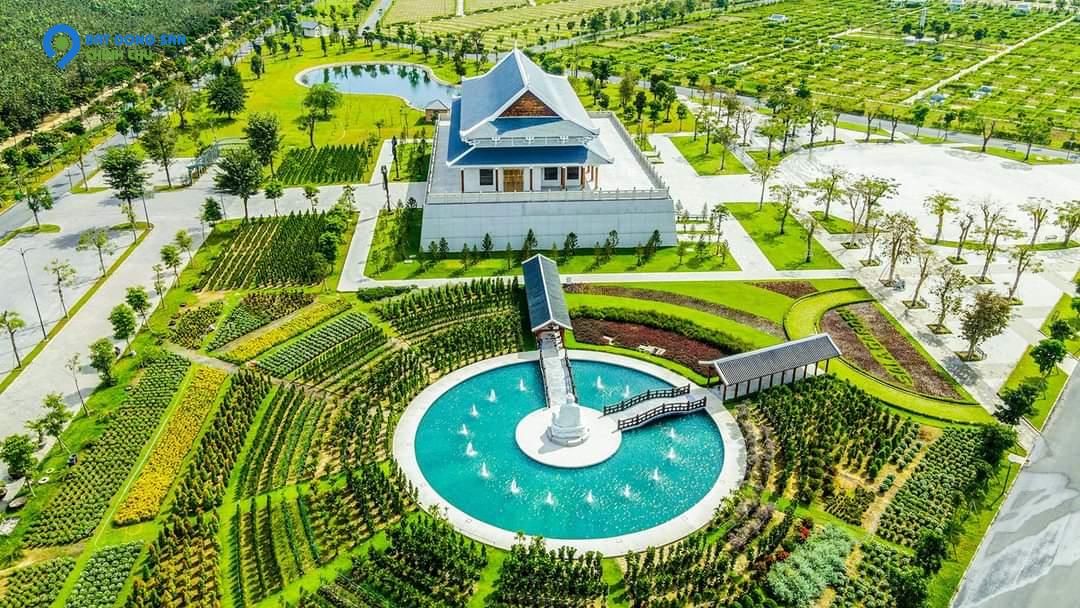 Nghĩa  trang Sala garden cần bán mộ gia tộc 48m2 vị trí đẹp , trung tâm đền trình sau chùa kế lô góc,  miễn phí chăm sóc mộ 20 năm