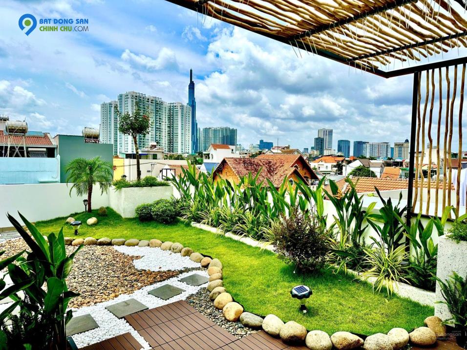 Nhà 4 Tầng Mới Xây, Khu Nội Bộ Yên Tĩnh Hẻm xe hơi Thảo Điền , Diện tích đất 117m²  Giá 26 tỷ