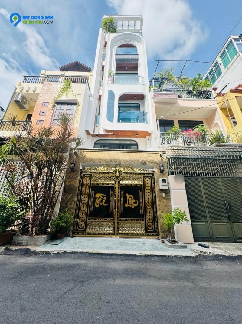 Nhà 6 Tầng Thang Máy Gò Vấp P5, Hẻm xe hơi 6M, 4x15m, Chỉ 11.9 Tỷ TL