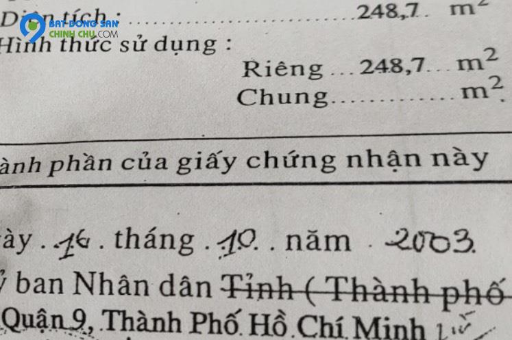 Nhà Bán Mặt Tiền Số Kinh Doanh đường Dương Đình Hội Quận 9  chỉ hơn 5 Tỷ 121m2