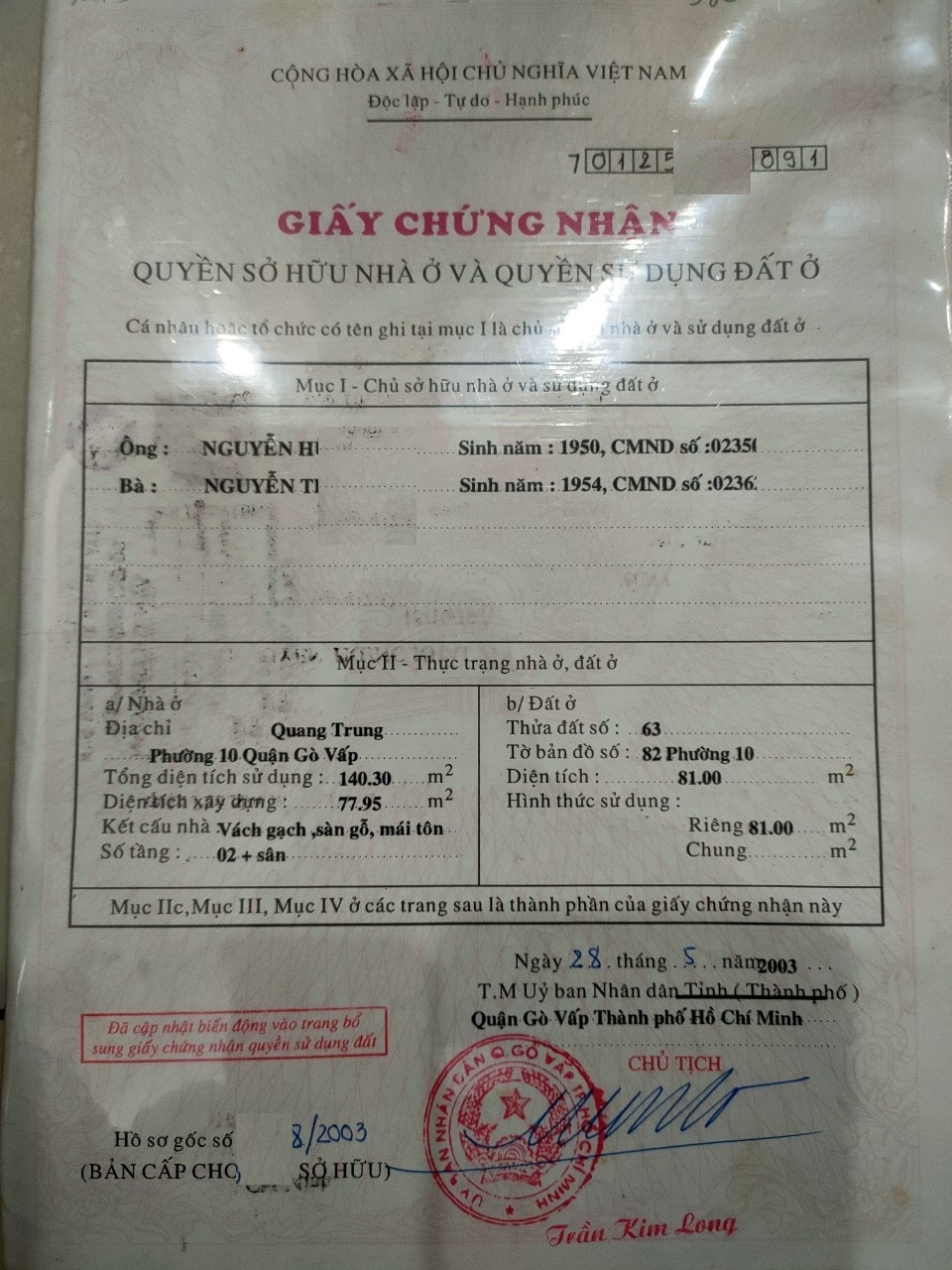 Nhà Ngay Ngã 5 Chuồng chó, Quang Trung, HXH, 5x17, 1T, 1L