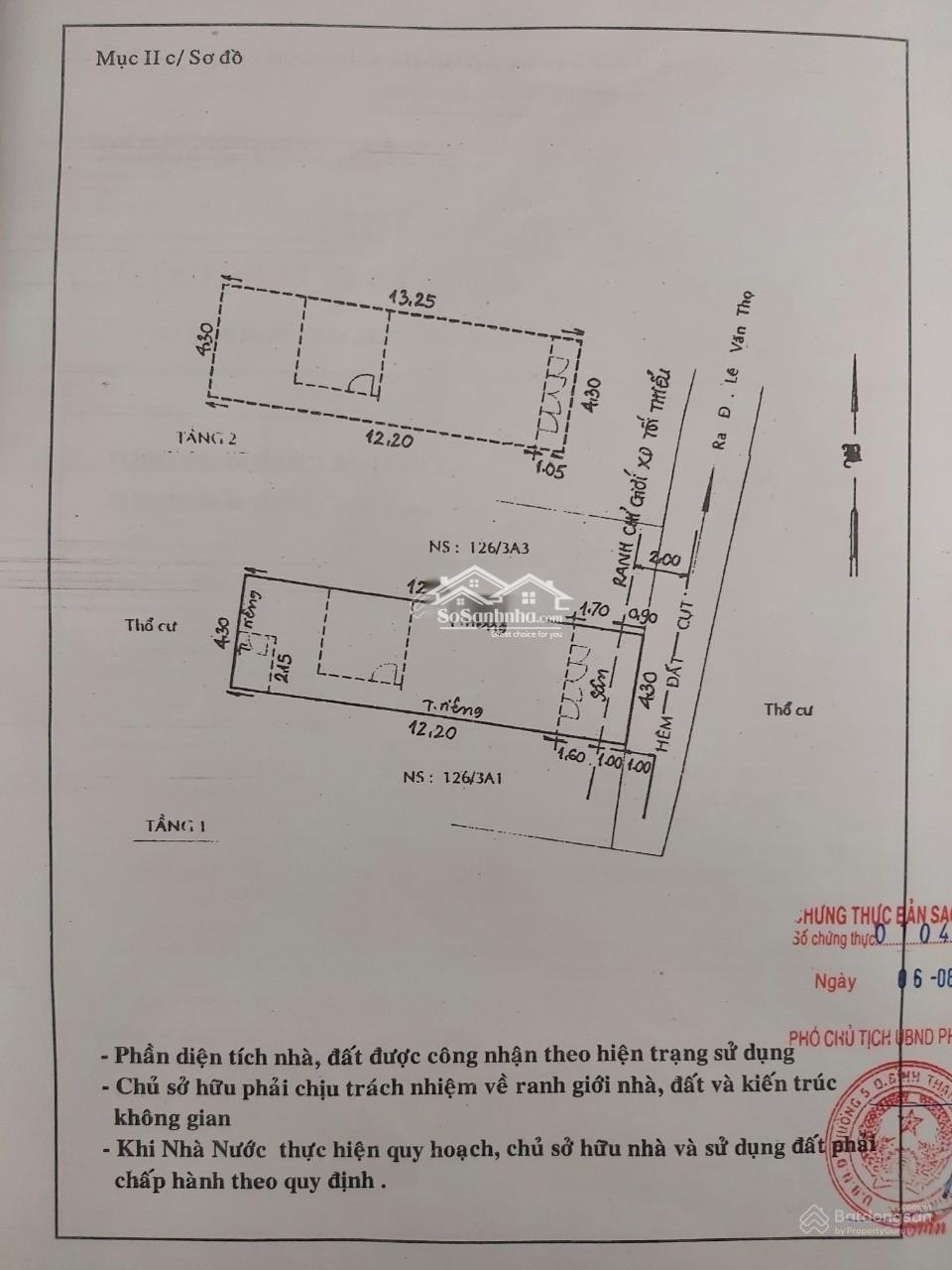 Nhà hẻm, Ngay Ngã 3 Lê Đức Thọ, Thống Nhất, 2 Tầng, 64m2, 5.1 tỷ