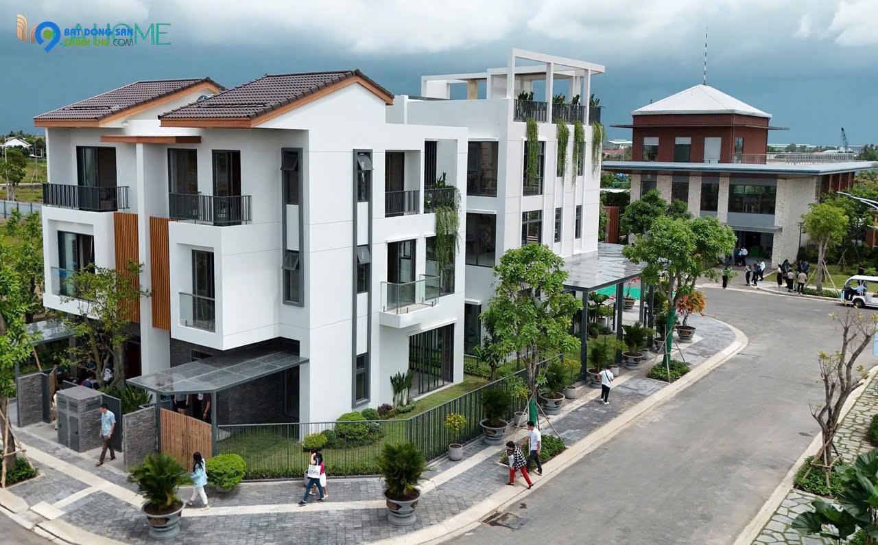 Nhà phố giáp Bình Chánh chỉ trả trước 850 triệu