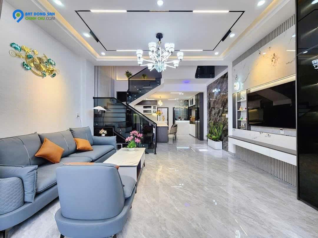 PHẠM HỮU LẦU - QUẬN 7- TẶNG FULL thiết kế bên trong - 3 TẦNG - 72M2 - 6TỶ4️