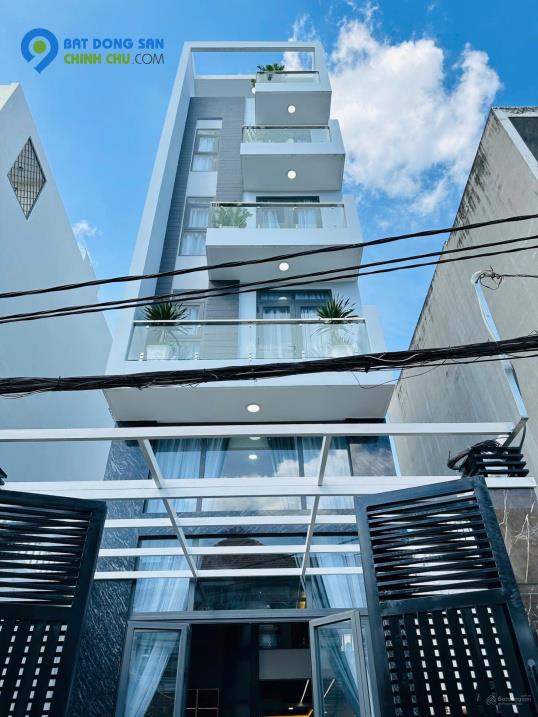 Siêu phẩm có thang máy HXH đường Dương Quảng Hàm, Phường 6, Gò Vấp, nhà full nội thất vip