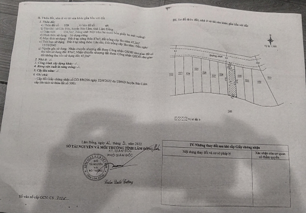 Sở Hữu Ngay Lô Đất Đẹp Vị Trí Đắc Địa Tại Xã Lộc Đức, Huyện Bảo Lâm, Lâm Đồng