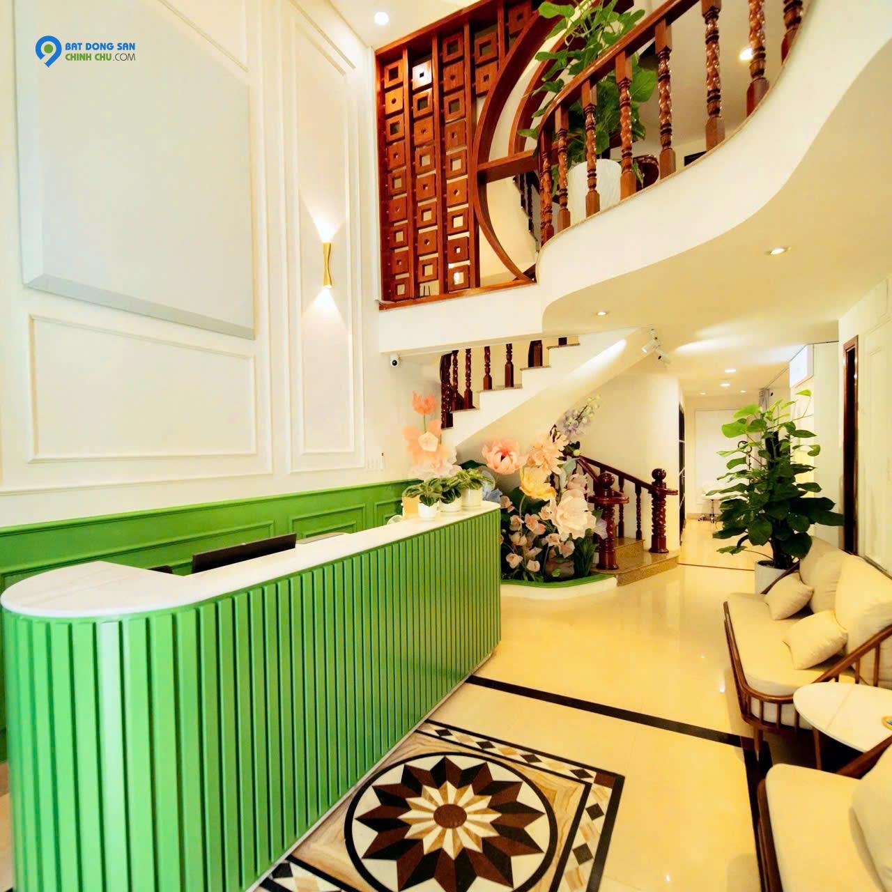 Thuê nguyên căn MẶT TIỀN đường hoa Phan Xích Long- 160m2- 5 tầng 8 Phòng: 85 Triệu. LH: 0933910039