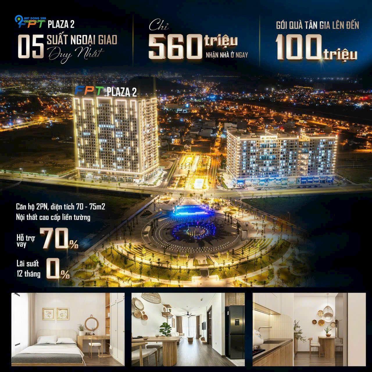 VẠN ĐẠT LAND - CHUYÊN PHÂN PHỐI CĂN HỘ FPT PLAZA 2 ĐÀ NẴNG