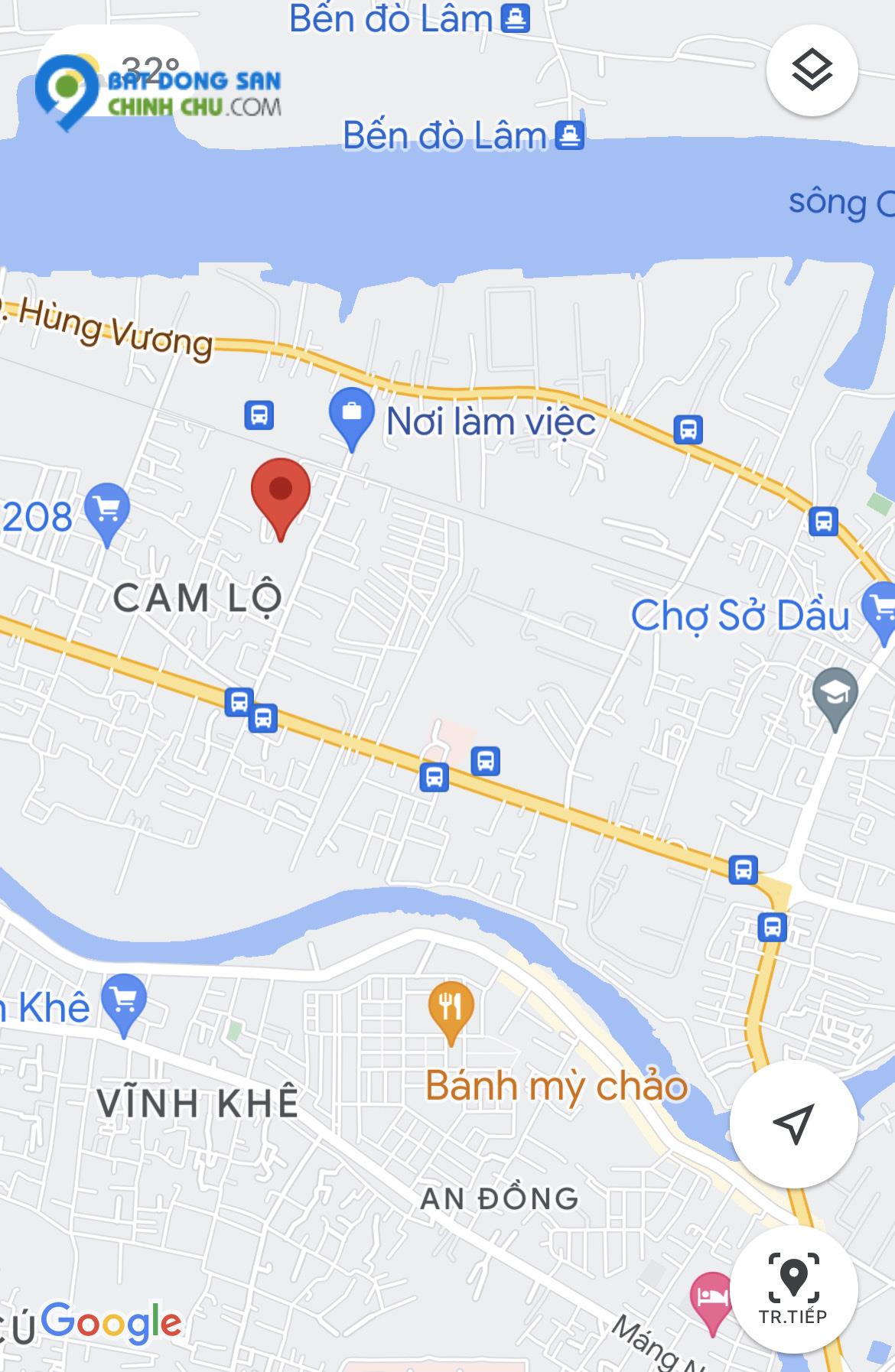 cần bán đất có nhà cấp 4 trong ngõ 2m8 Cam Lộ, Hùng Vương, Hồng Bàng.