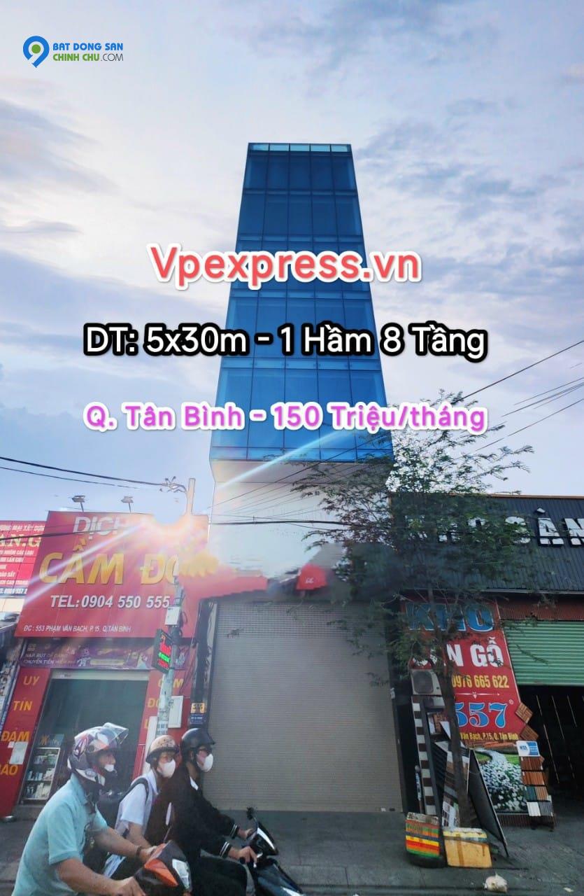 Cho Thuê Toà Nhà Văn phòng 1.300m2 Phạm Văn Bạch, P.15, Q.Tân Bình