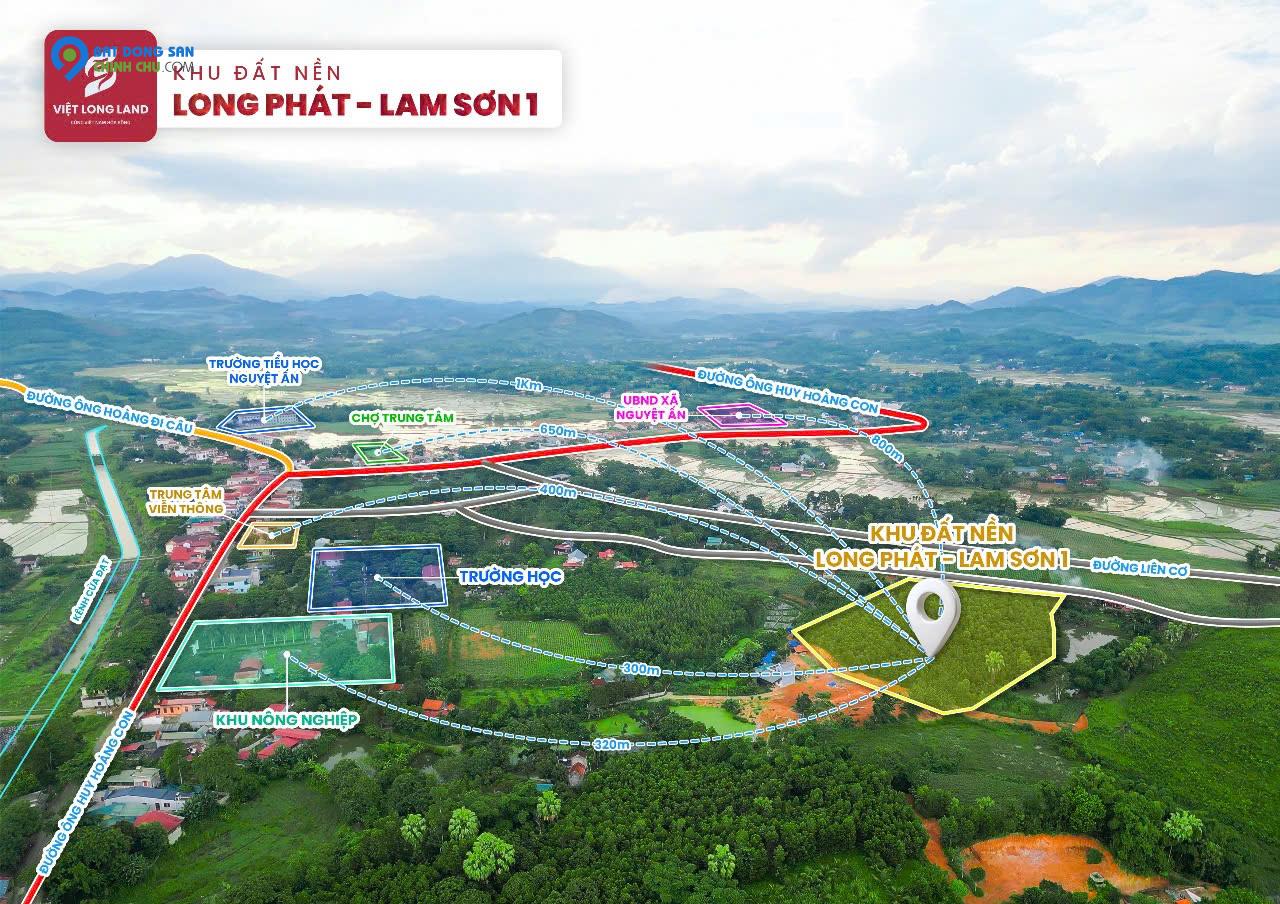 🔥 SIÊU PHẨM ĐẤT NỀN LONG PHÁT - LAM SƠN 1  Sổ Đỏ Riêng, Giá Chỉ Từ 120 Triệu/Lô, Cơ Hội Sinh Lời Cao 🔥